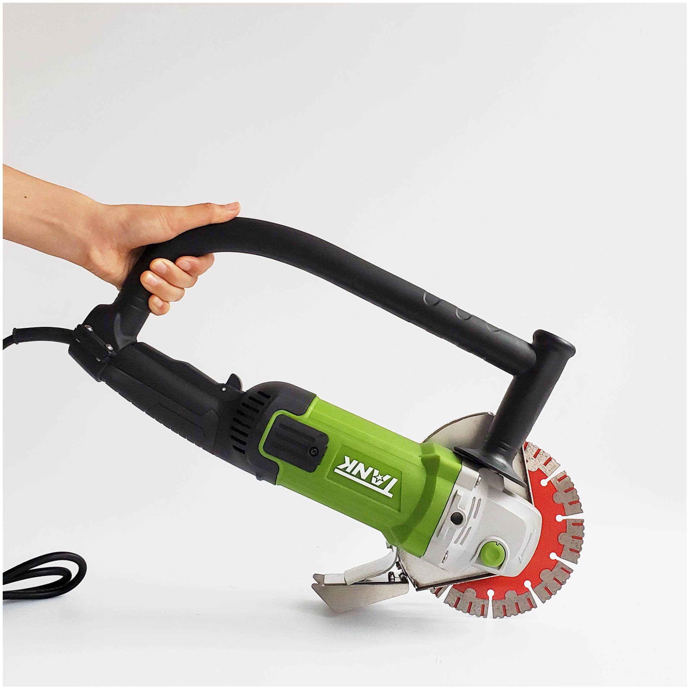 开槽机坦克加力把手无尘防水罩角磨机切割机角磨机