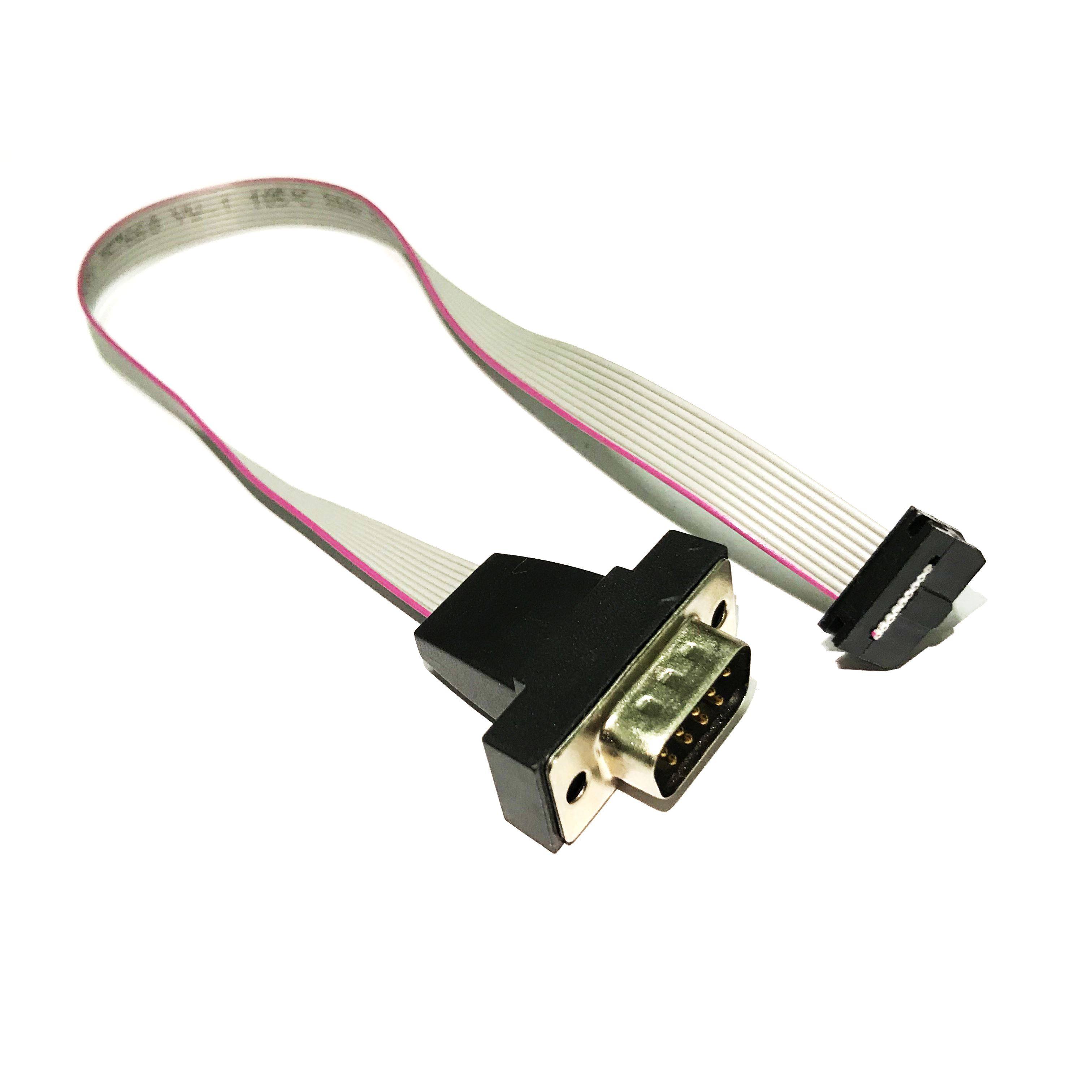 0mm间距端子9针com电脑主板rs232串口挡板连接线