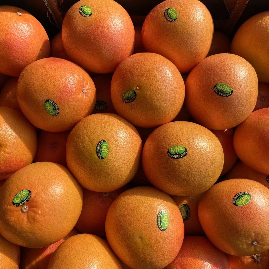 果蔬当季以色列jaffa红心西柚新鲜葡萄柚6个装奶茶手机保护套