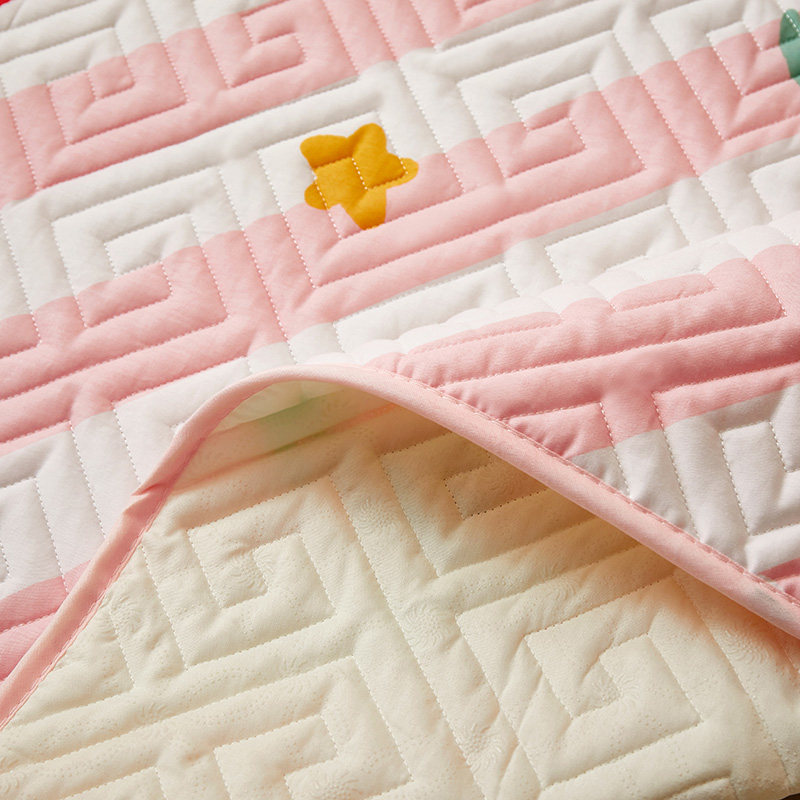 加厚夹棉床单防滑床罩床护四季通用软床床垫床单