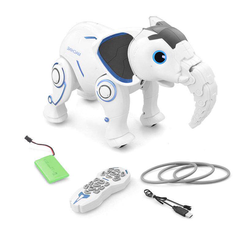 日本mn编程大象儿童玩具电动会走益智多功能遥控电动