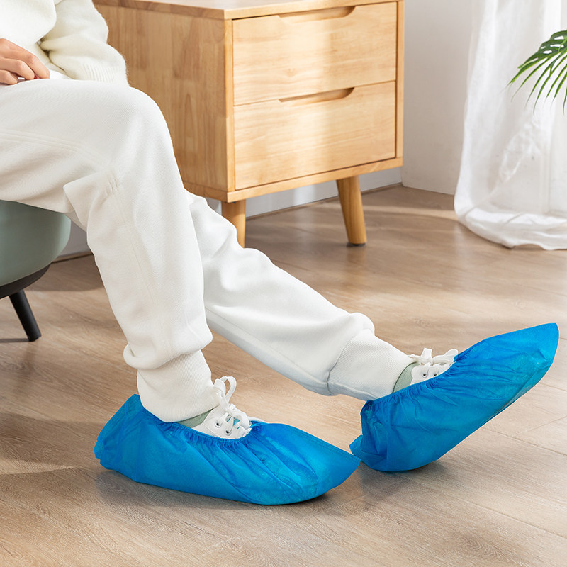 儿童小码鞋套一次性加厚无纺布室内防滑耐磨防尘鞋套
