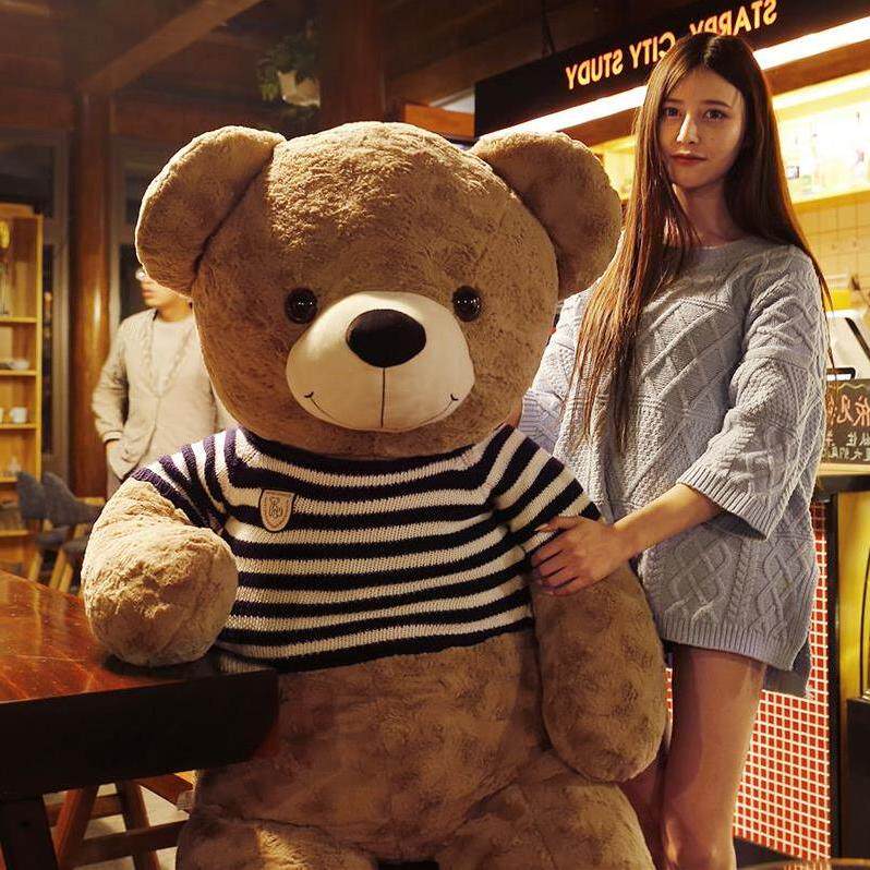 日本hr泰迪泰迪熊熊猫公仔特大号熊女毛绒玩具超大毛绒布艺类玩具