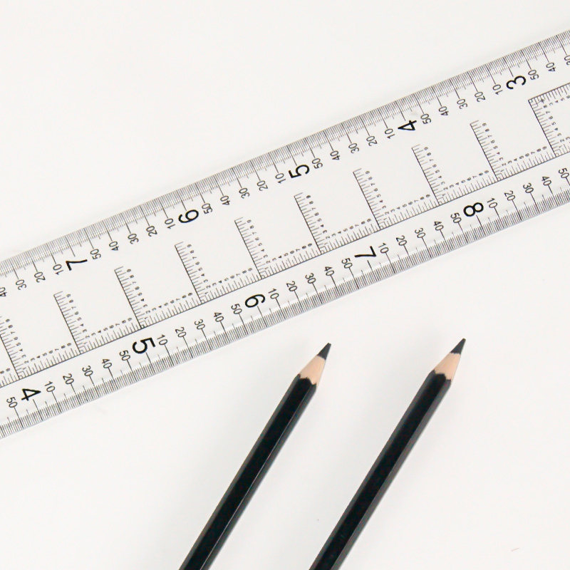 经纬度测量尺子5万经纬度尺地理坐标标尺定位各类尺