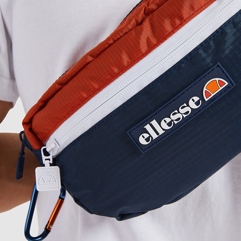 ellesse春春男款拼接撞色可调调节腰包saia1826腰包
