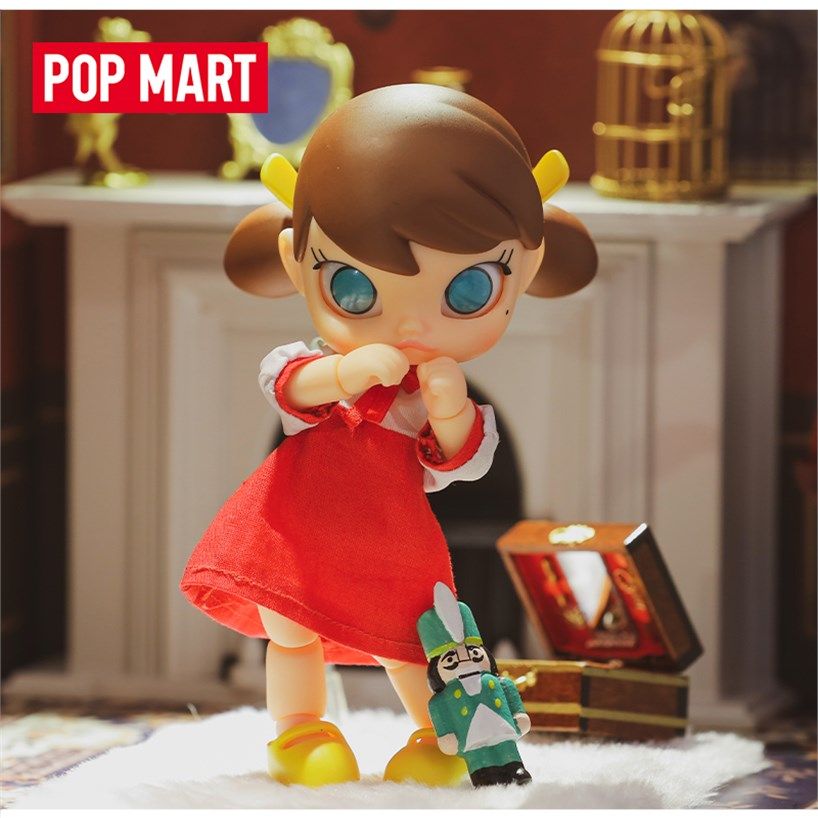 popmartmolly拉拉bjd娃娃摆件公仔潮流手办