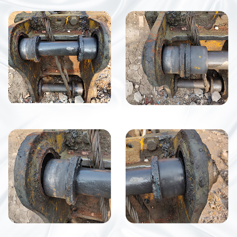 破碎挖机轴套钢套挖掘机配件大全炮头斗单边型套其他液压工具