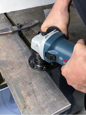 手提博世圆弧倒角机cm100圆孔内径修边去毛毛刺倒角机