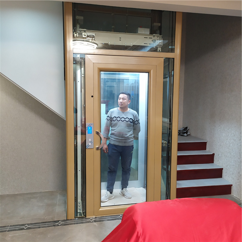 家用电梯二层小型室内观光别墅电梯三四五层家庭复式