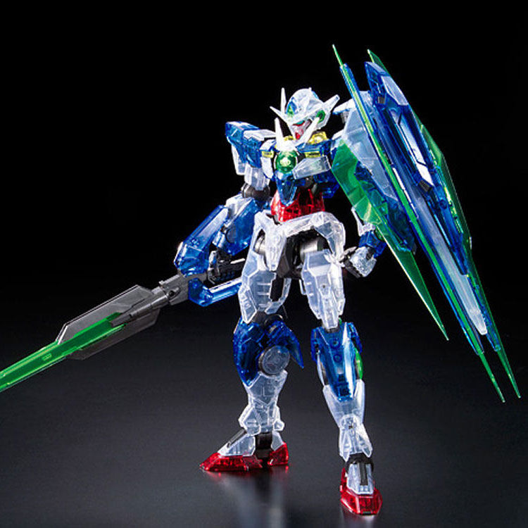 现货万代高达模型mg00q量子彩透会场限定定版高达模型专区