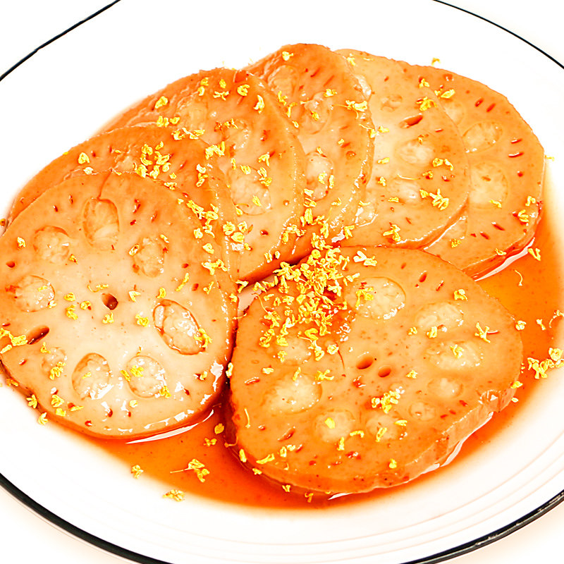 糯米甜糖藕开袋即食藕片真空熟食嘉兴特产休闲凉菜