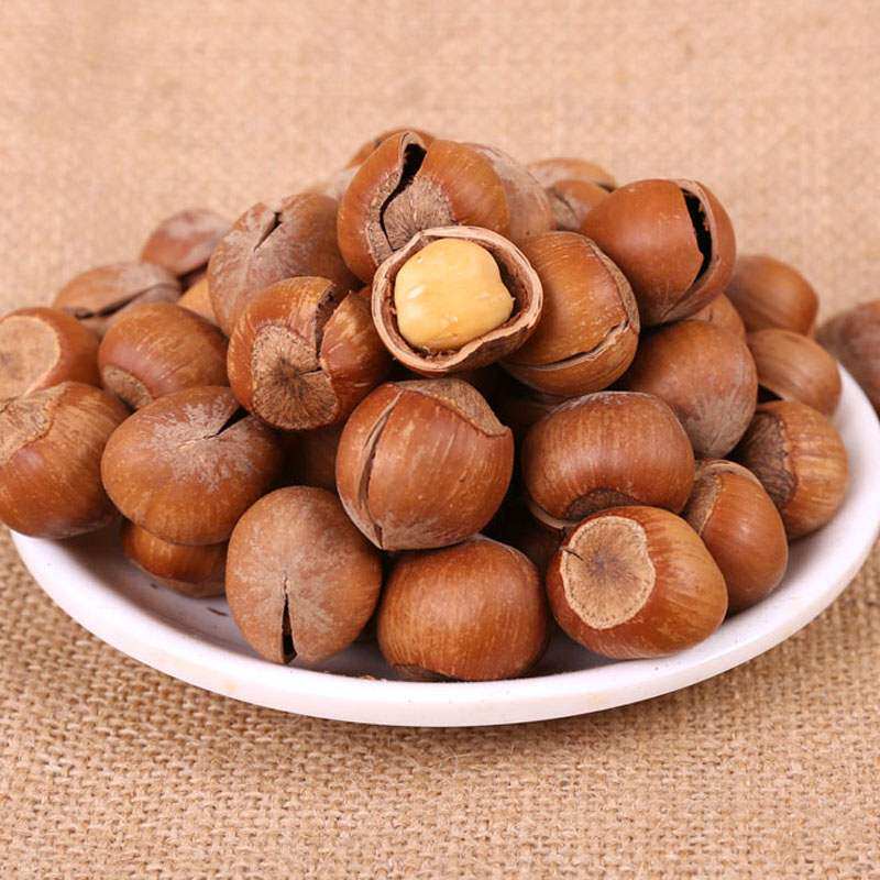 乃壳坚果新货东北开口榛子清香原味仁大饱满榛子