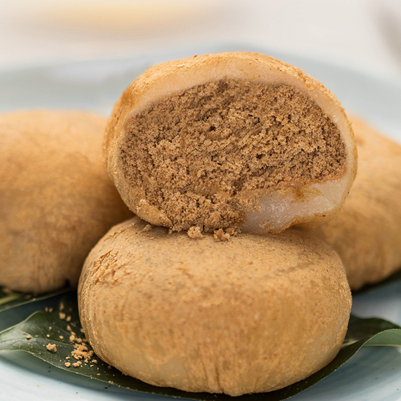 沈大成双酿团红豆芝麻传统苏式糕点心麻薯果子传统中式糕点