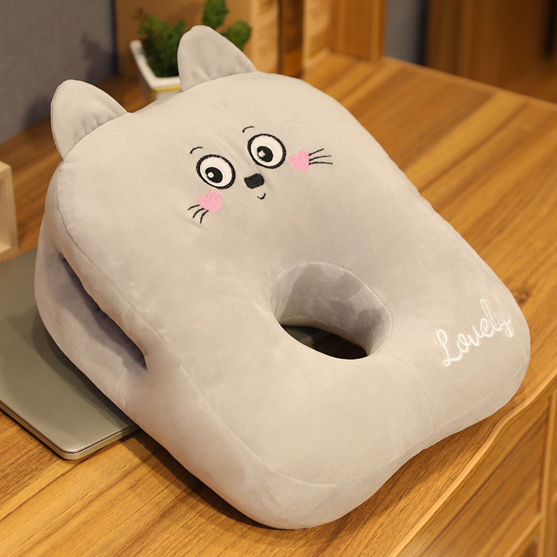 高端学生午睡办男室趴桌t子午休公枕抱生款睡觉小枕头女生奢华