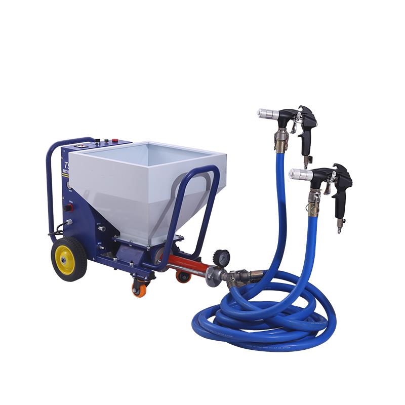 真石漆喷涂机腻子粉砂浆防火涂料喷漆机吊篮粉刷石膏全自动