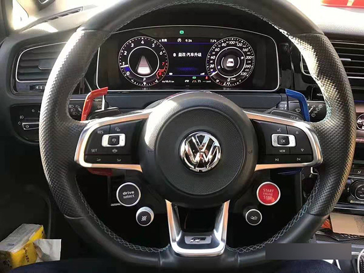 按键大众rlinegtigts方向盘r8一键启动驾驶更多零件