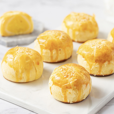 雪媚娘有味榴莲6枚点心盒装零食网红广西小吃早餐传统糕点