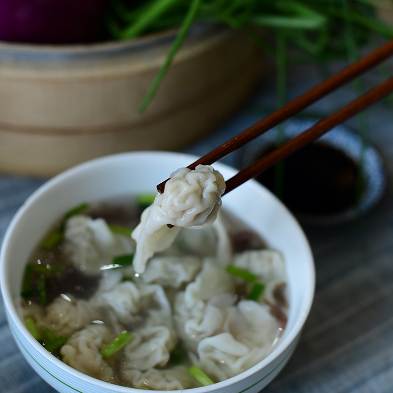 馄饨杨过鲜肉手工荠菜猪肉方便早餐速食速冻包点