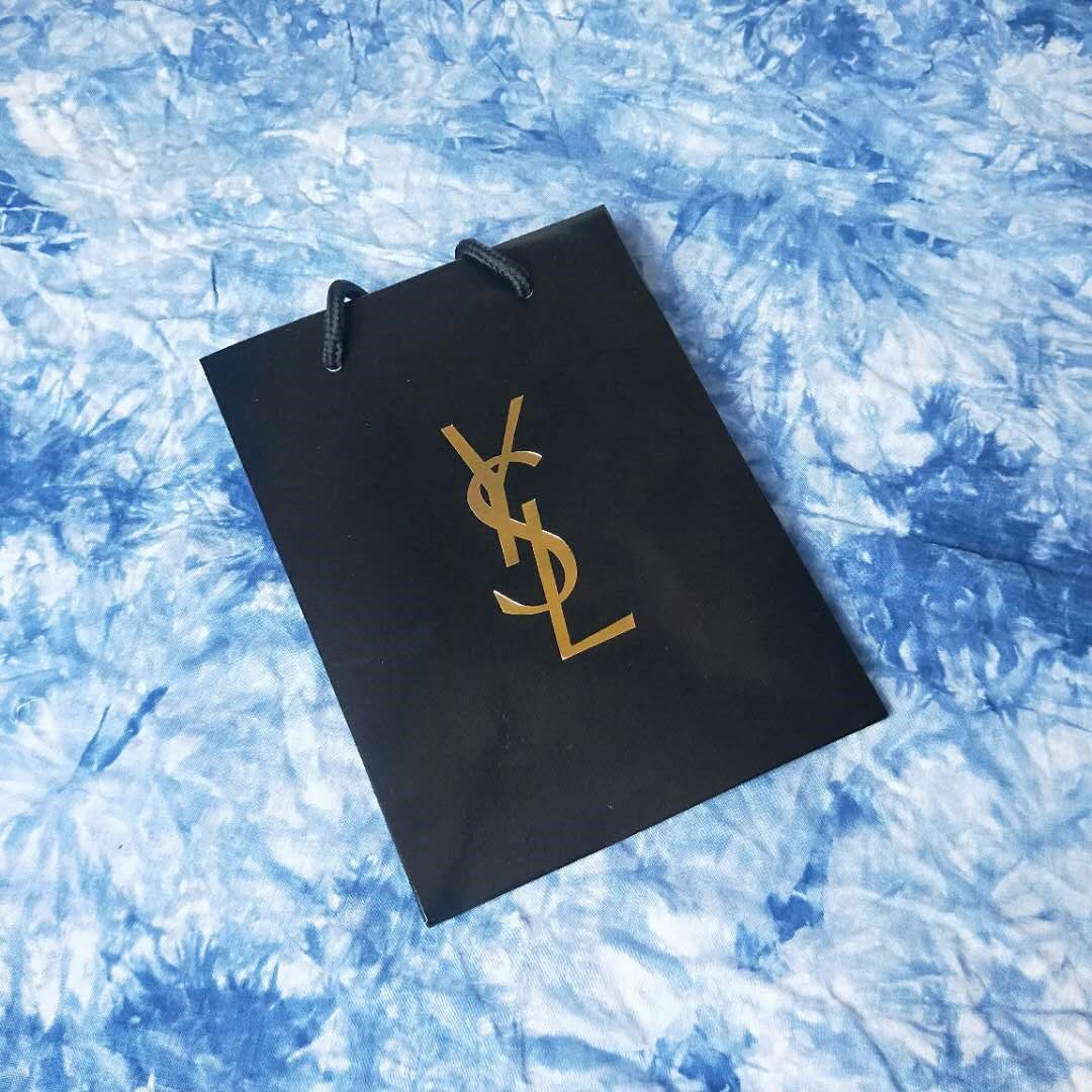 香水专柜新款圣罗兰ysl纸袋口红礼品袋唇膏手提袋礼品袋