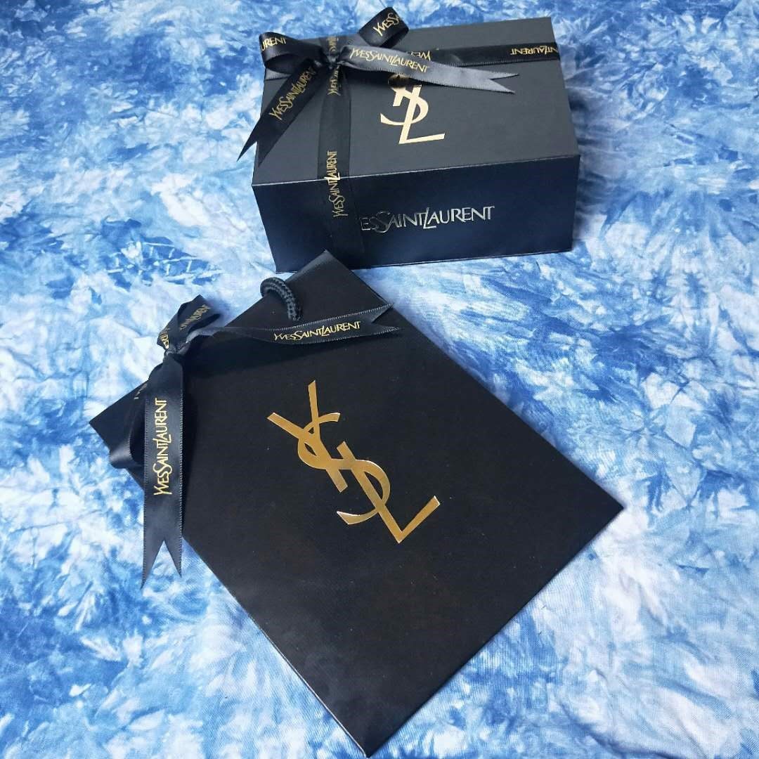 香水专柜新款圣罗兰ysl纸袋口红礼品袋唇膏手提袋礼品袋