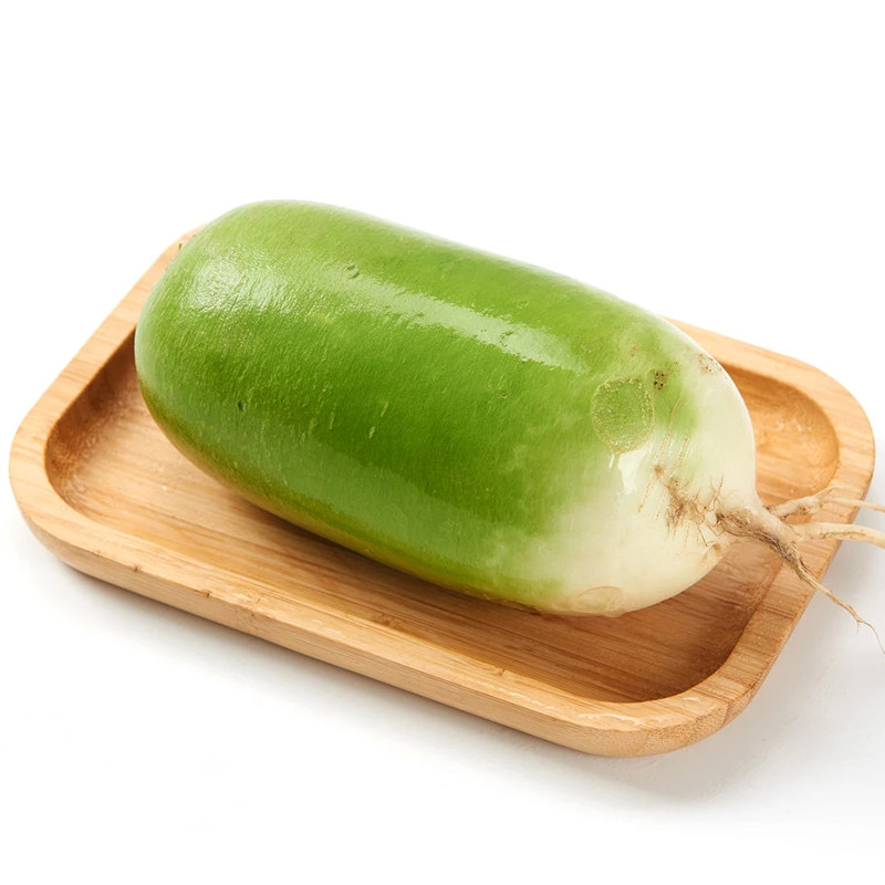 萝卜河南新鲜现挖白心绿皮当季蔬菜9斤脆甜萝卜