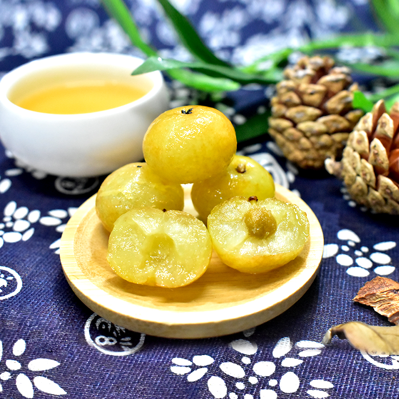 腌制油甘新鲜油柑玉油余甘果果脯橄榄蜜饯牛甘橄榄