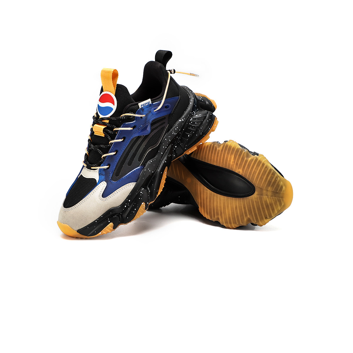 百事可乐pepsi男鞋休闲鞋运动鞋男女情侣款同款百搭增高跑步鞋