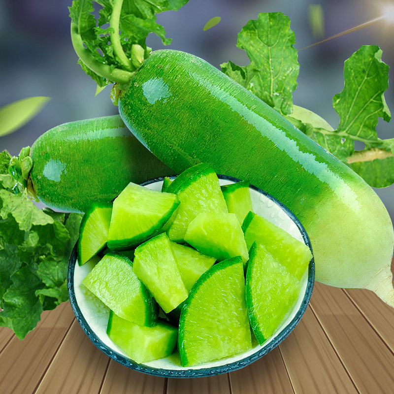 萝卜水果甜脆水果型潍坊新鲜5斤正宗潍县天津萝卜