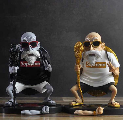 七龙珠潮牌龟仙人武道具gk手办公仔富贵玩偶手办