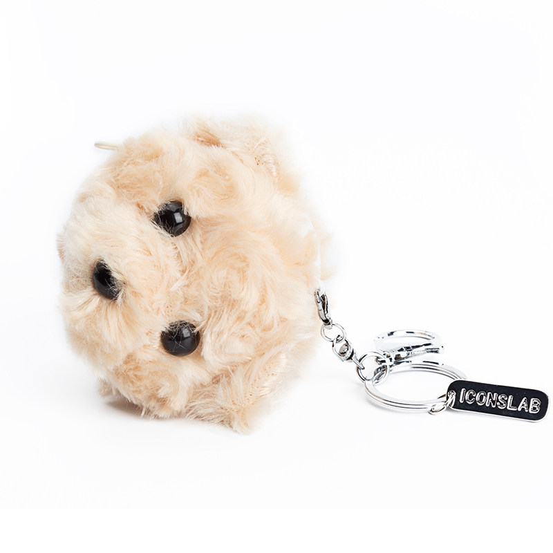 iconslab联名ssurplus毛绒小熊零钱钱包挂件配饰包挂件