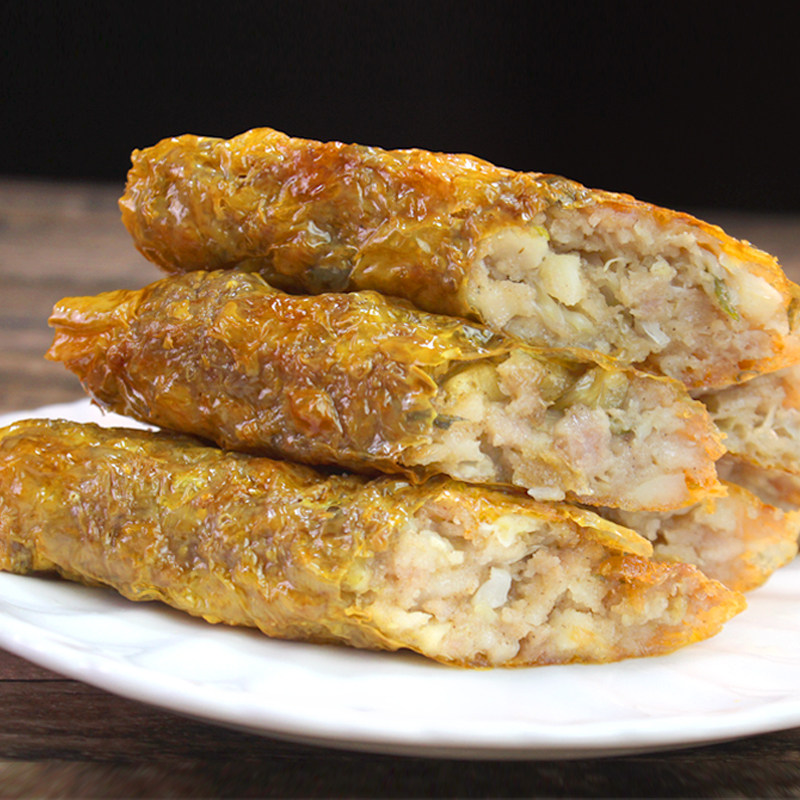 五香闽家鸡卷闽南风味450g酒楼酒店八闽福建猪肉类