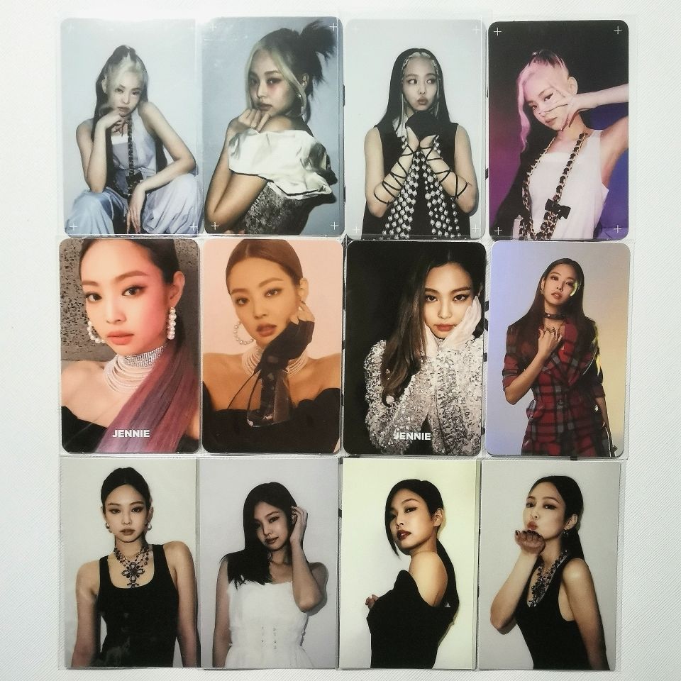 jennie小卡正版官方正品blackpink默认微瑕介意贺卡