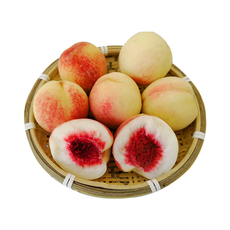 10斤丹东河口秋白桃黑沟大毛桃离核银白新鲜桃