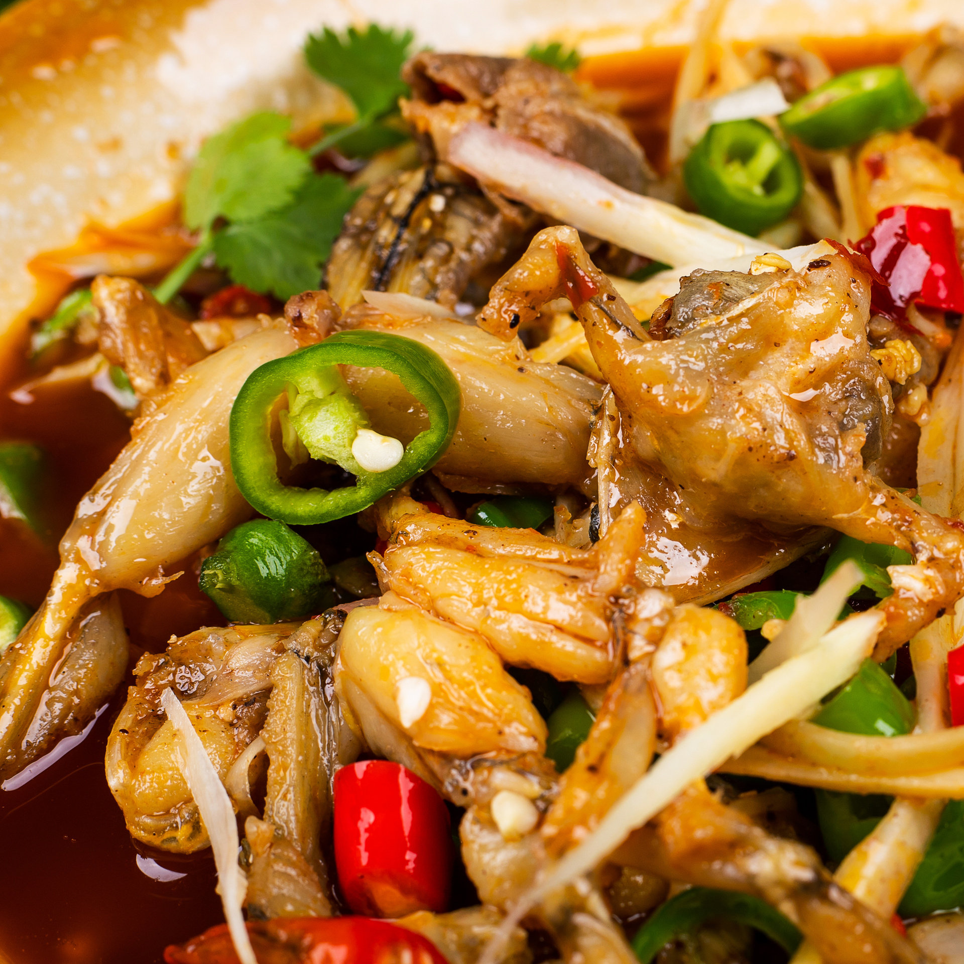 鳝家大娃仔姜牛蛙660g自贡菜硬四川特产美食牛蛙