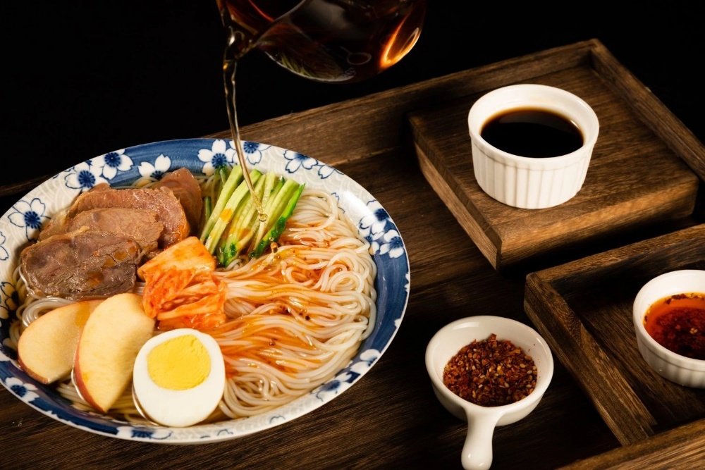 力荐山泉水冷面不含防腐剂精品面粉370克6袋待煮速食面