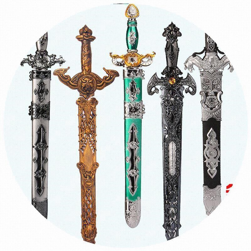 ins发光村正妖刀金属水晶合金铁剑硅胶闪光刀