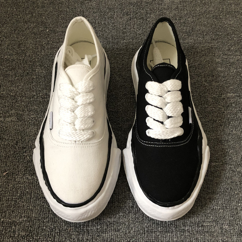 2020新款三原康裕男女黑色布鞋nigel帆布鞋