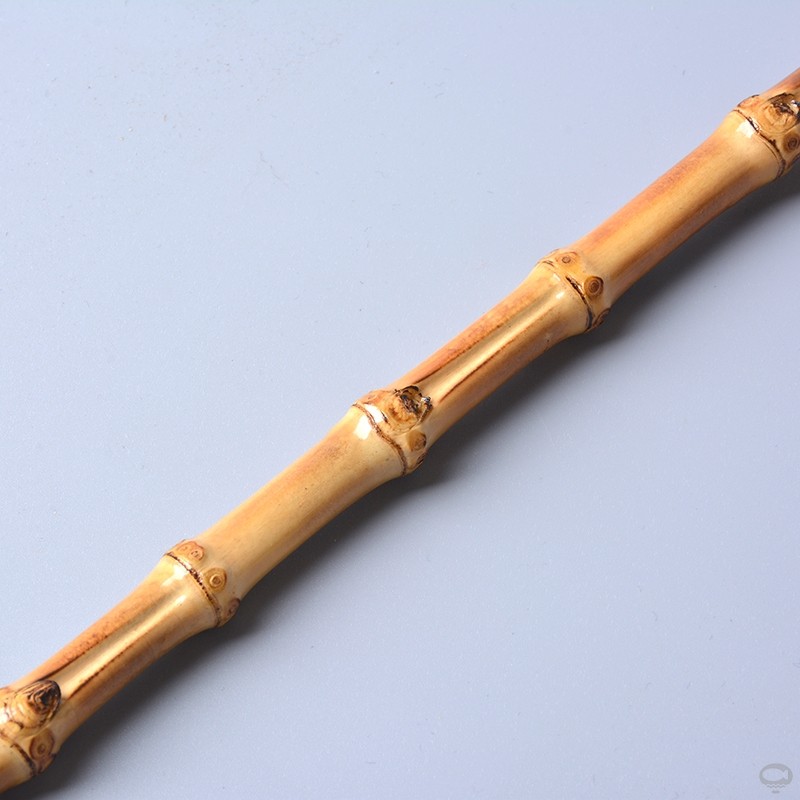 竹鞭教鞭毛竹竹根把玩文玩实心戒鞭罗汉瑜伽竹编