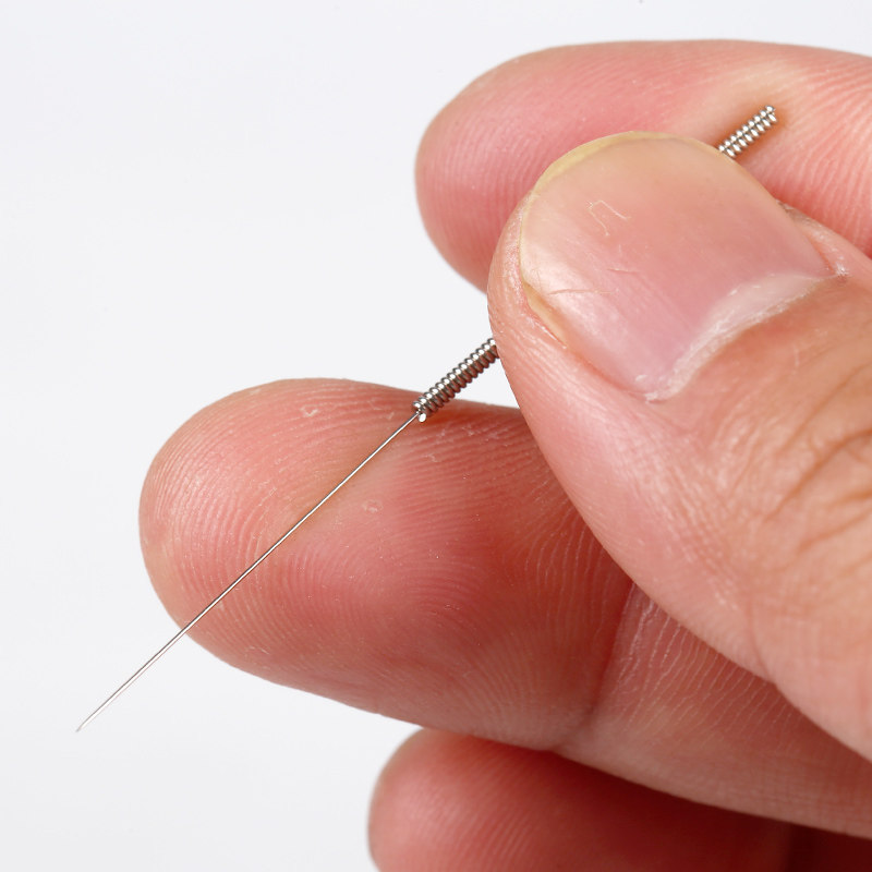 岭牌一次性无菌针灸100支独立云龙医用针毫针银针针灸器具(器械)