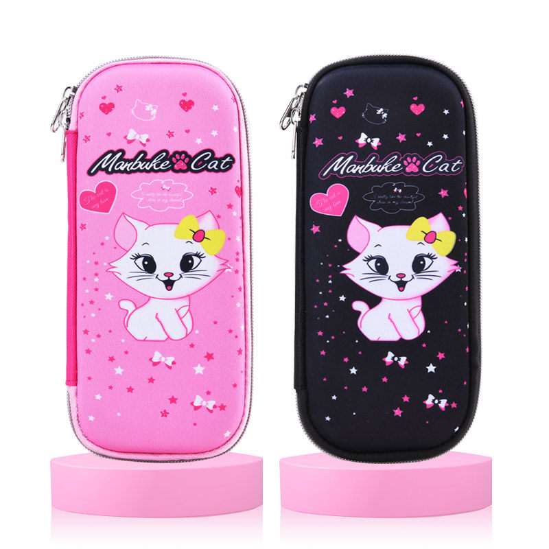 芭菲尼儿童笔袋小学生幼儿园36912岁铅笔盒女童文具卡通文具盒