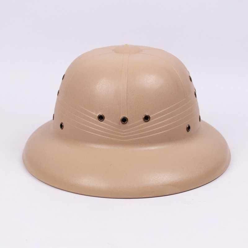 越南帽子军帽加厚塑料透气防雨盔帽户帽子