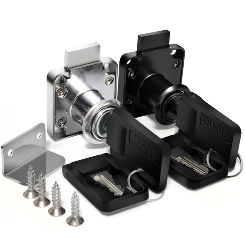 抽屉锁136锁双开橱柜锁柜子锁更衣室柜门锁单开柜门锁实木柜门锁