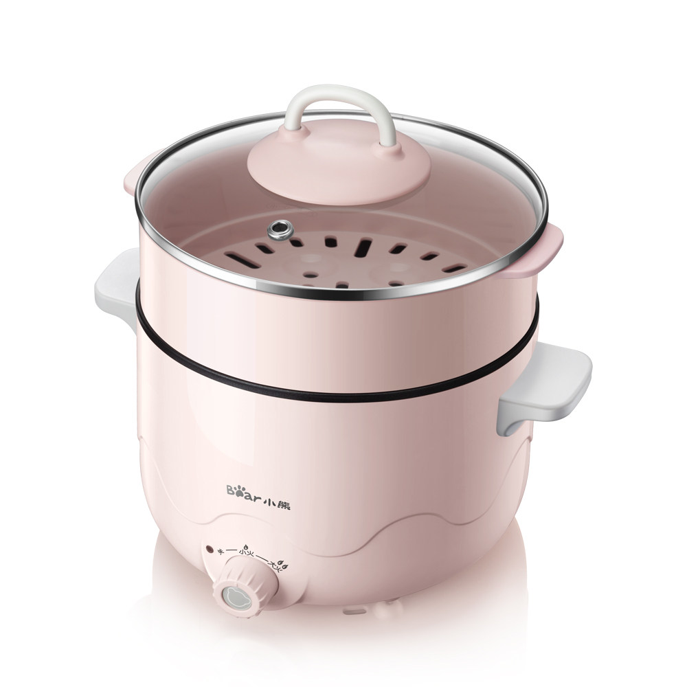 bear小熊drg-c18k2煮锅宿舍学生电锅小型火锅家用电热