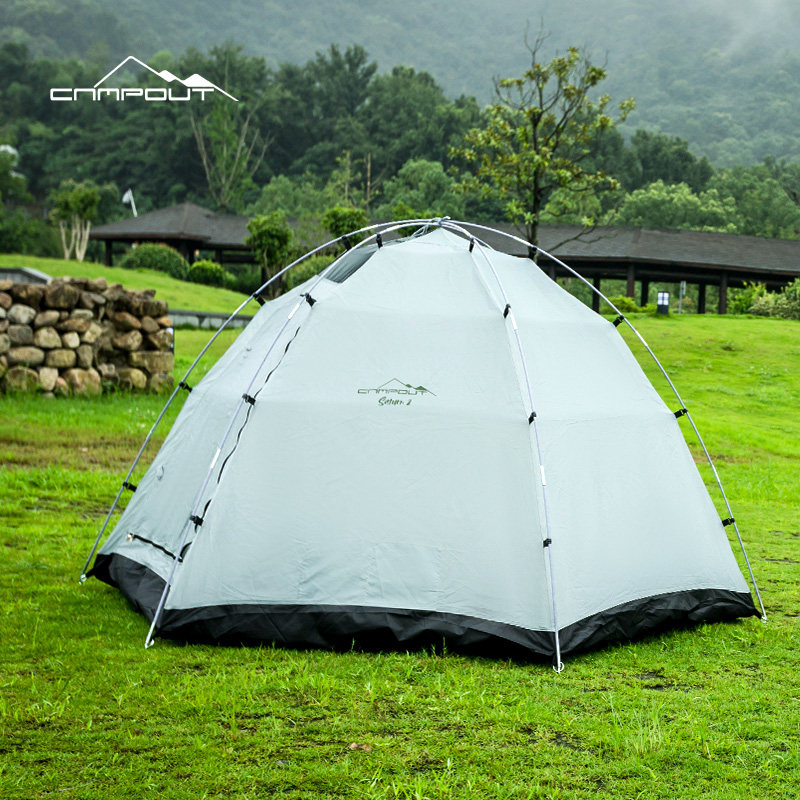 帐篷小型登山1人可折叠便携式暴雨人防户外单人防露营