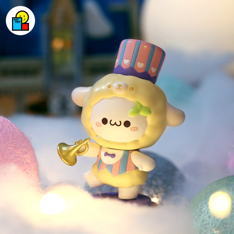 十二长草颜团子动物进行曲盲盒可爱团子周边潮玩手办潮玩盲盒