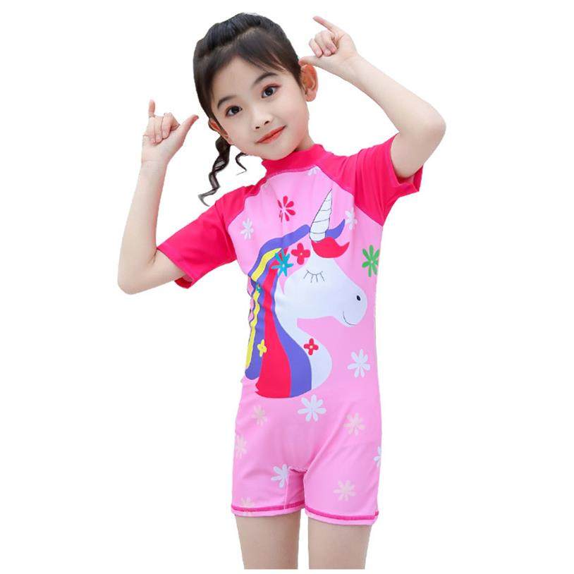 游泳衣10岁7套装泳镜泳帽女童连体宝贝4女孩小孩儿童泳衣