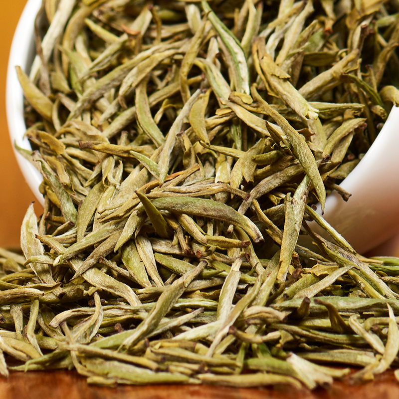 君山银针二号前头岳阳黄茶特产浓香香型黄芽茶黄茶