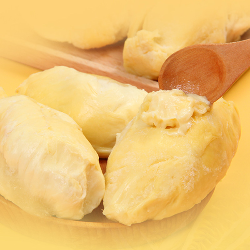 顺丰应季2盒250g果肉榴莲果榴莲新鲜包邮枕头榴莲