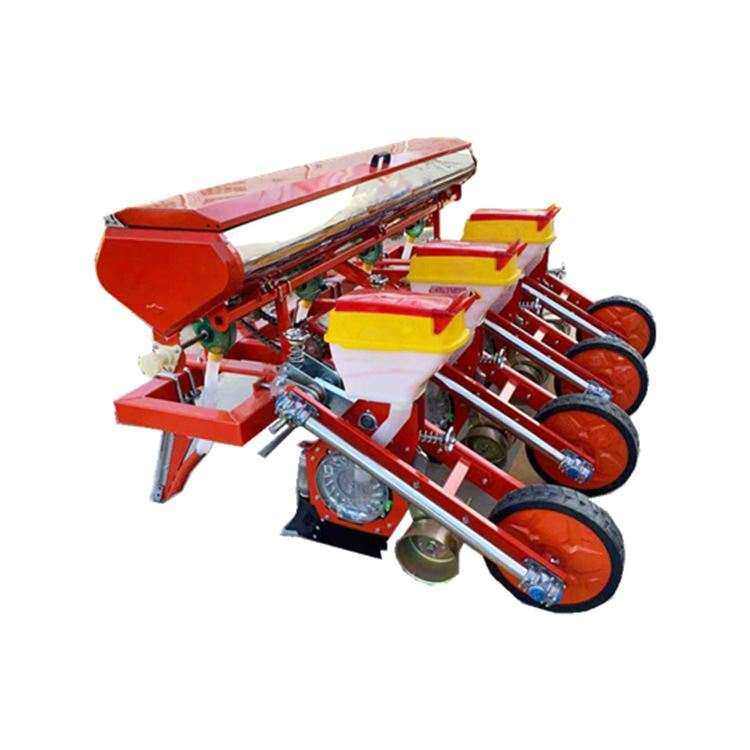 2022播种施肥一体机内蒙古家用黄豆点播机悬浮种植机耕种机械