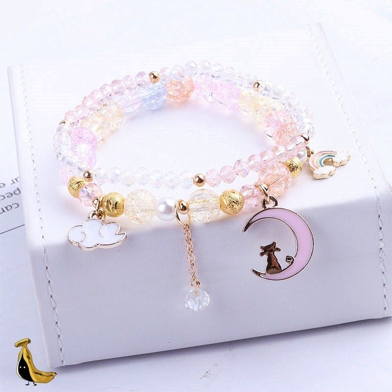 软妹手链闺蜜双人小仙女四人仙气闰蜜女文艺一对手链